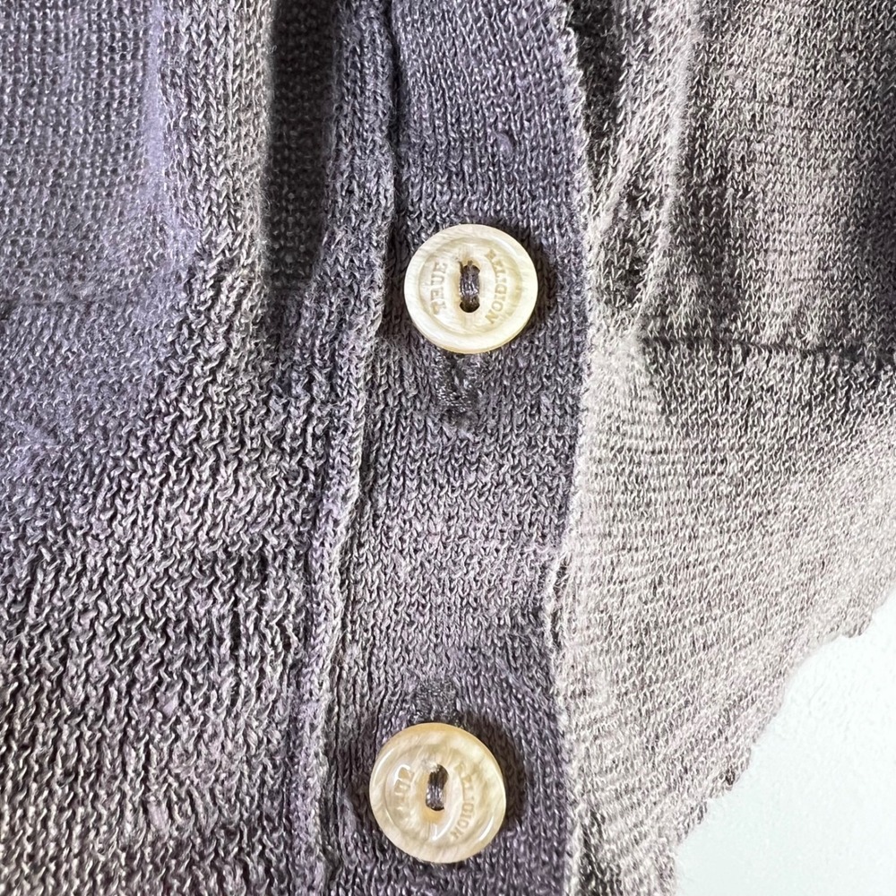 True Religion Womens Sz Large Cardigan Sweater Long Sleeve Button Front Knit - Picture 6 of 11
